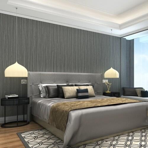 Grey,beige Peint Modern Dark Papier Blue Wall Papers Home Decor Stripped Wallpaper For Living Room Bedroom Wall Cover Mural