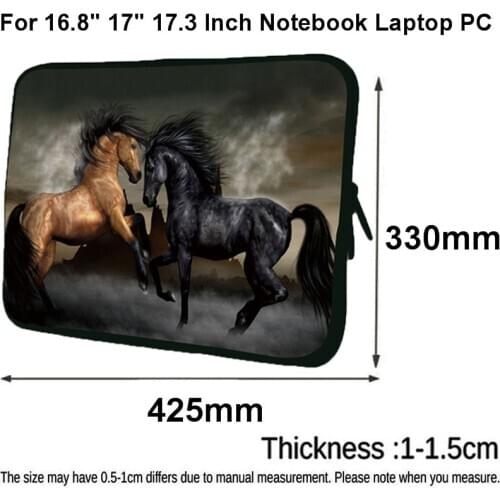 Qis Bag Trading Store Prints Laptop Sleeve Bag 17 17.3 16.8 Mens Portable Computer Laptop Notebook Cover Case Protector Shell