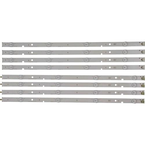 8 PCS LED Backlight Lamp strip 8 lamp for Toshiba 47"TV 47L6353DB 47L6453DB SVT470A53_REV05_R SVT470A53_REV05_L LC480DUJ-SGE1