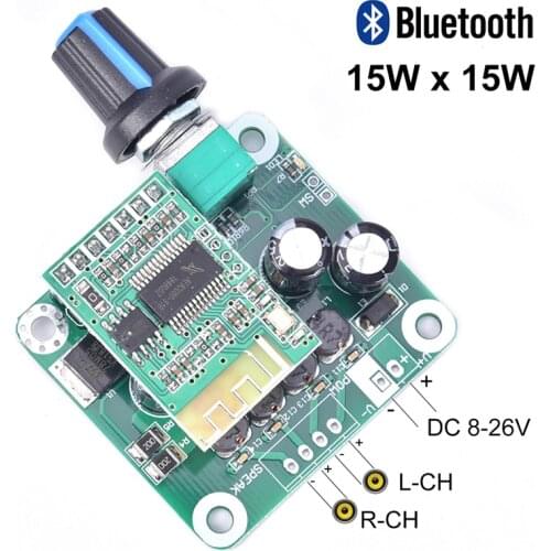 TPA3110 Bluetooth 4.2 Digital Stereo Audio Power Amplifier Board Module 2x15W Output Power