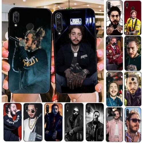 YNDFCNB Post Malone Phone Case For Redmi note 8Pro 8T 6Pro 6A 9 Redmi 8 7 7A note 5 5A note 7 case
