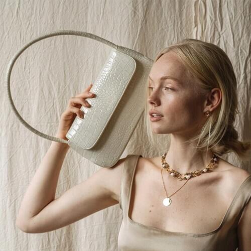 Retro Alligator Pattern Women Messenger Handbags sac PU Leather Street Casual Solid Zipper Shoulder Bags Bolsa Mujer 2020 New