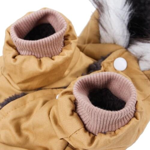 Pet Dog Clothes Hoodies Coat Down Jacket Windproof Puppy Small for Dogs Clothes Winter Outdoor Warm Jacket XS-2XL Hot