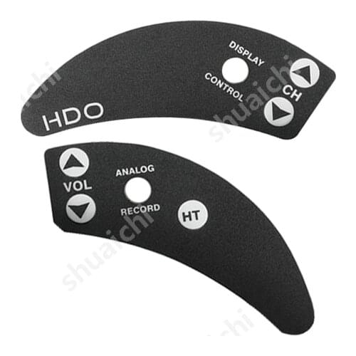 1Pair URUAV Dominator Goggles Button Sticker Applicable Fatshark DOM V3 HD3 HDO for FPV Racing Multirotor RC Spare Parts DIY