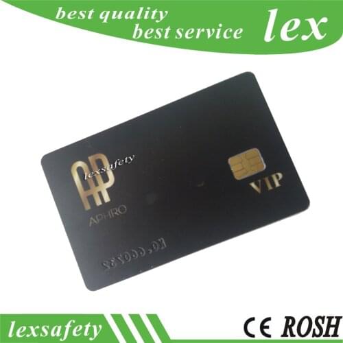 200pcs/lot printing Contact 24c02 Chip ISO7816 PVC Smart IC Card,Contact IC Chip Card With 24c02 Chip,smart PVC 24c02 smart card