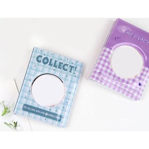 3 Inches Hold 64 Pockets Photo Album Card Holder Receipt Storage Hollow Out Love Photo Holder Business Card Bag Photocard Holder