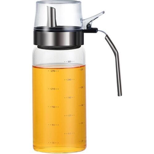 Leakproof Cooking Glass Oil Vinegar Dispenser Bottle Sprayer Kitchen Storage Container