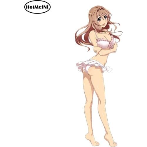 HotMeiNi Sexy Girl Koumi Haruka Car Sticker Vinyl Skateboarding kayak Decal Car Styling Window Wiper Tailgate Car Accessories