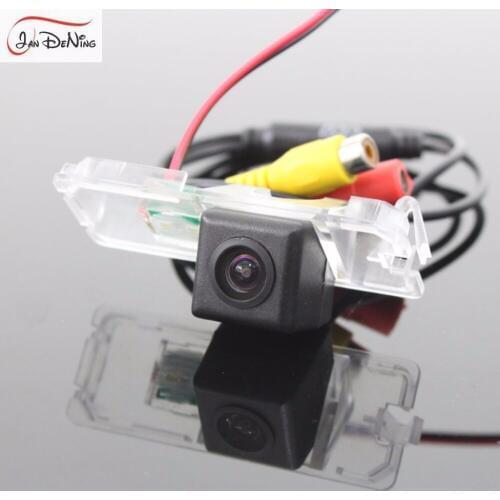 JanDeNing HD CCD Car Rear View Parking/ Backup Reverse Camera/License Plate Light OEM For Volkswagen VW New Beetle 2006-2011