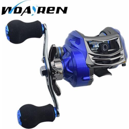 WDAIREN 13+1BB Fishing Reels GT 6.3:1 Bait Casting Reels Left Right Hand Fishing with One Way Clutch Baitcasting Reel FB-001
