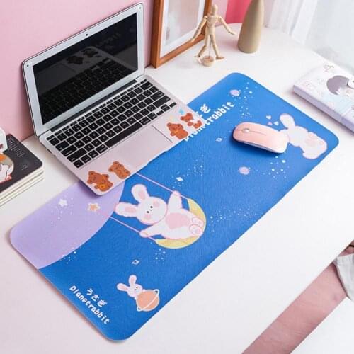 Cute Cartoon Ergonomic Waterproof Sweatproof Anti-slip Computer Mouse Pad Mousepad Decoration For Home Office Stain Resistant