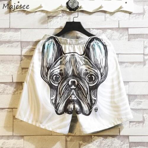 Men Board Shorts Loose Beach Printed Breathable Fashion Trendy Drawstring Plus Size 5XL Casual Streetwear All-match Quick Dry