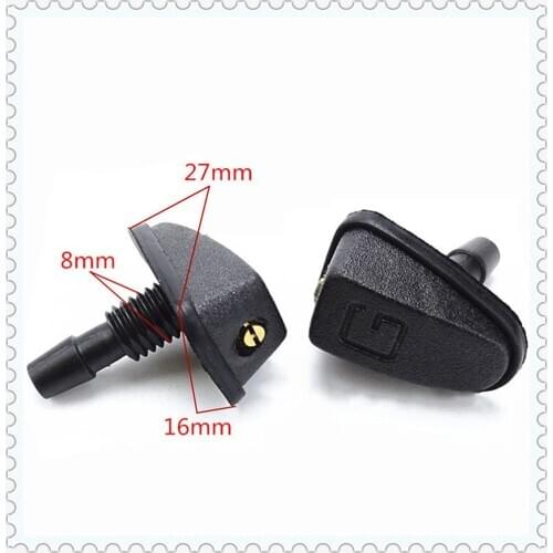 Water Spout Cover Sprayer Nozzle car Accessories for HYUNDAI-Tucson seat-Leon RENAULT-Megane II NISSAN-SENTRA