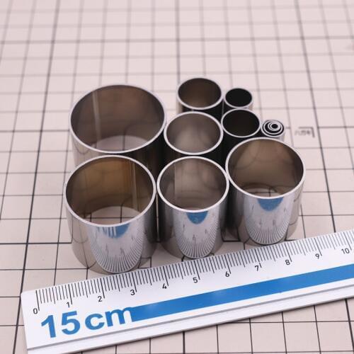 Stainless Steel Sugar Petal Mould 12pcs/lot Round Clay Cutter Polymer Clay Tools