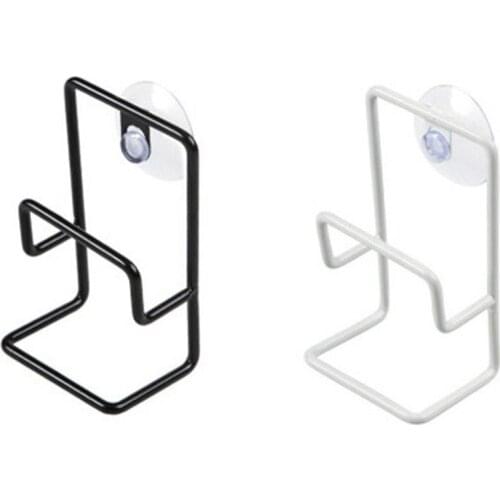 New Suction Cup Sink Metal Drain Rack Wall Sucker Sponge Storage Drying Holder Kitchen Soap Stand Dish Cloth Shelf Organizer