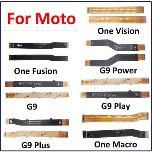 New Original Main Board Motherboard Connector Board Flex Cable For Moto G50 G 5G G9 Power Play Plus One Macro Fusion
