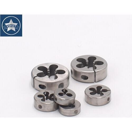 VOKET HSSE Adjustable AR-D American straight tube Die NPS 1/16-27 1/8-27 1/4-18 thread round threading dies