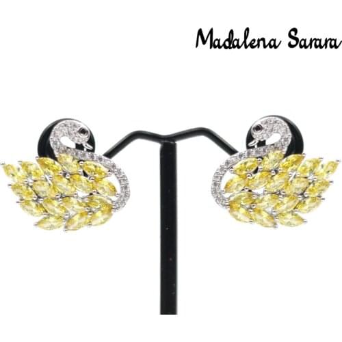OpMADALENA SARARA AAA Cubic Zirconia Pave Setting High Quality Women Dangle Earrings Various Style Options MD-0006720