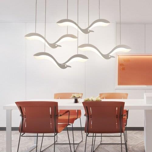 Creativity Modern Led Pendant Chandelier Lights For Diningroom Kitchen front desk suspension luminaire suspendu led Chandelier