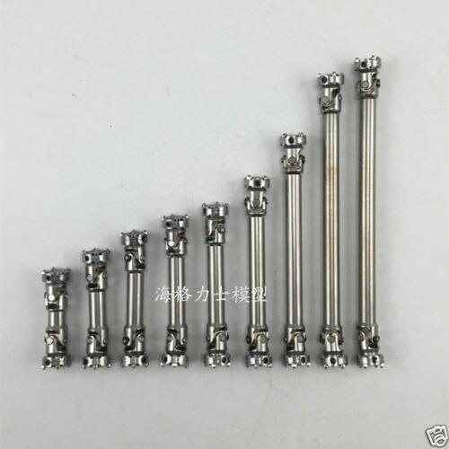 Alloy Drive Shaft CVD 70MM 90MM for 1/14 Tractor Excavator Truck Tamiya RC8WD 6x6 8x8 trailer rock crawler RC SCA MAN BENZ
