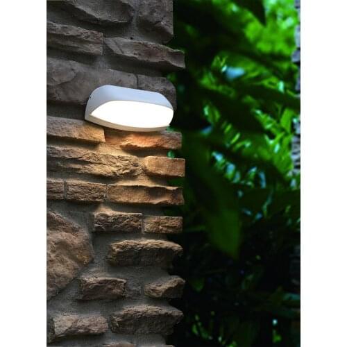Simple outdoor aluminum LED wall lamp waterproof anti-corrosion CE certification two years quality assurance