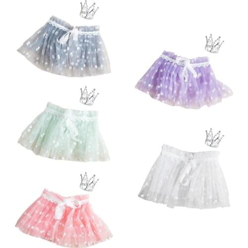 2 Pcs Newborn Photography Props Short Skirts+Headwear Crown Set Baby Infants Photo Shooting Clothing Headdress Kit
