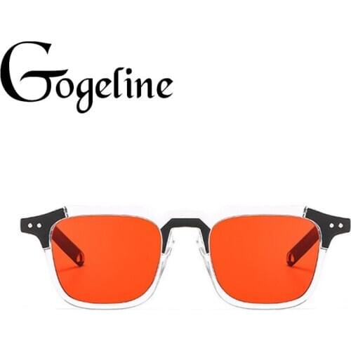 2020 Rectangle Sunglasses Fashion Design Square Driving Sun Glasses Red Shades Eyewear Oculos De Sol UV400 Gafas for women men