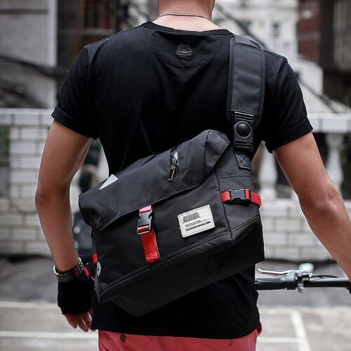 Bike Sports Bag Night Using Reflective Tape Teenagers Men Casual Messenger Bags Boys Sport Messenger Bag for Laptop Bolsa eport