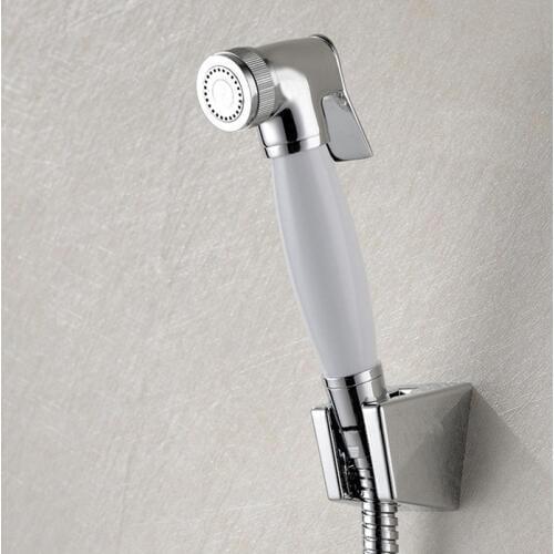 Women Hand held Bidet Shower set Mixer Portable bidet spray faucet with 1.5m hose and seat BD125