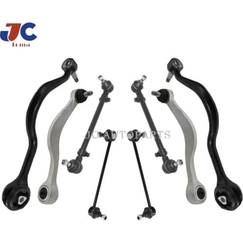 8PCS/SET Auto Suspension Parts Control Arm Kit Use For B.M.W E32 E34 Link Bar Ball Joint Steering 32211135666 31351134582