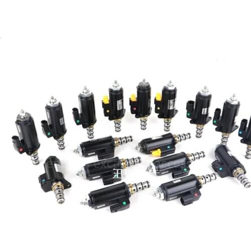 Parts for excavator CaeTr312B 320B 320C 320D walking rotary solenoid valve 121-1490 1211490 KME5K-31/G24YA30 rotary close switch