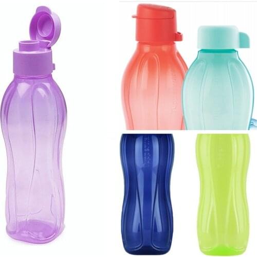 Tupperware Eco Bottle 1 Liter Flask And Water Bowl Quality Fashion Camping Material Durable Bottle