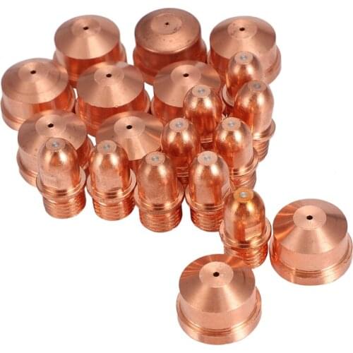 ABSF A101/A141/P101/P141 Electrode PR0101 10Pcs and Nozzle PD0101 10Pcs Per Lot Plasma Cutting Consumables