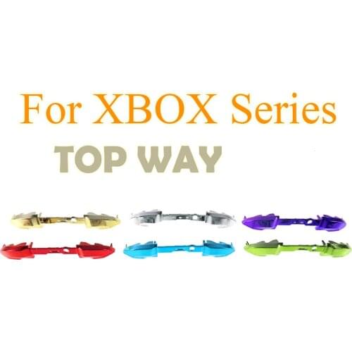 2PCS Chrome Bumpers For Xbox Series S & X Controller LB RB Trigger Bumper Button For XBOX Series S X Controller Replacement