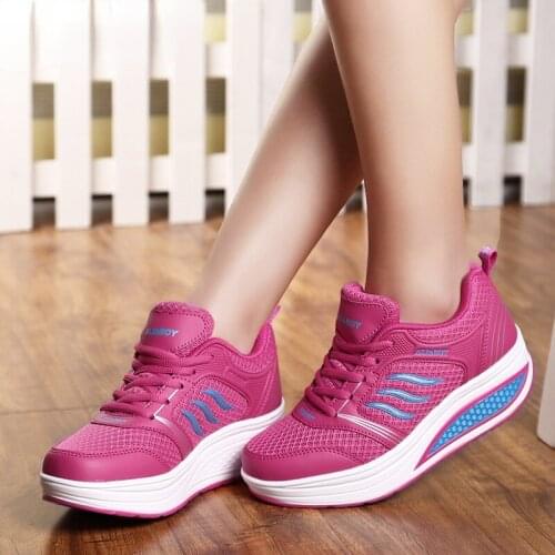 JIFALZS Women's Hidden Platform Shoes