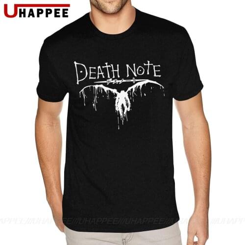 Lovely Death Note Anime Manga Cosplay T Shirts Mens 3-6XL Short Sleeves Blue O Neck T Shirt