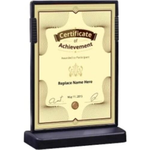 A4 Pastic t Shape Table Sign Holder Menu Stands Board for Restaurants Advertising Board for Stores