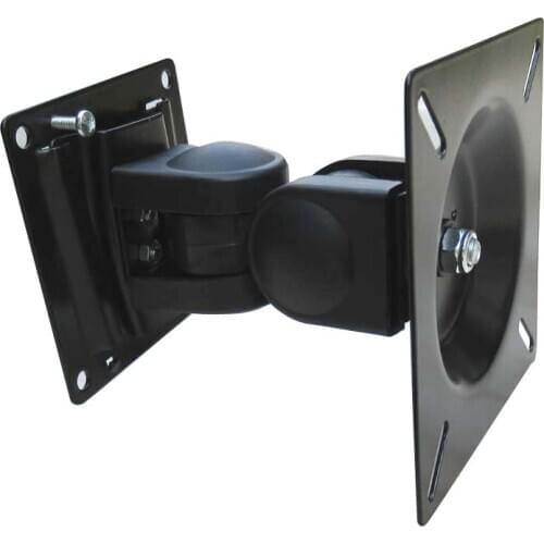 Steel vesa100x100 75x75 20kg LCD-6 full motion 10" 24"27" tilt down swivel LCD wall mount bracket fold 360 rotate monitor holder