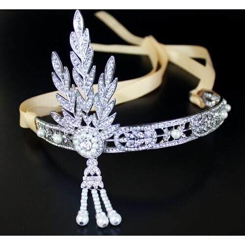 The bride Bride Wedding Tiara Crown high-grade hair styling accessories Headband manufacturers selling MC-4015