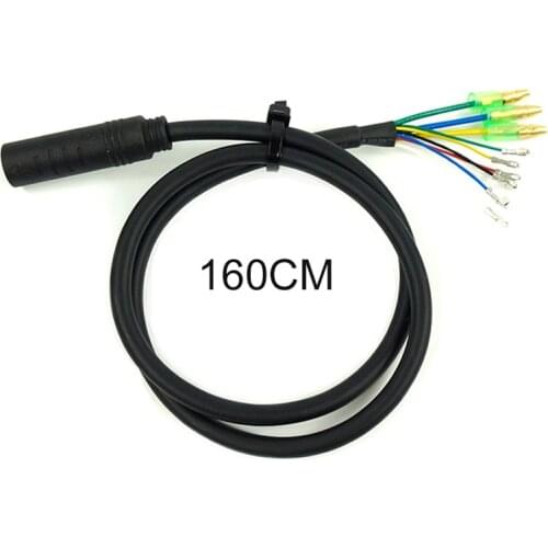 Motor Cable E-bike Motor Extension Cable Ebike Motor Cable Electric Bike Accessories 9 Pin Julet Wheel Hub