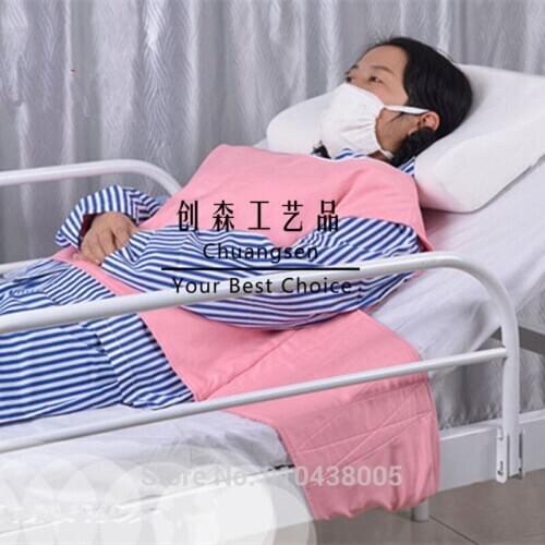 Anti-falling Bed Chair Restraint Vest ,Elderly Cotton Wheelchair Seat Belt Restraint Clothes, Safety Vest For Dementia Patients