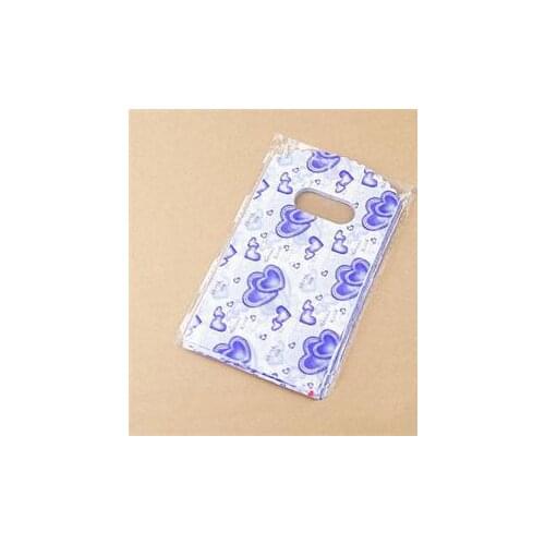 100pcs Fancy Pretty Mixed Pattern Plastic Gift Bag Packaging Bags 14X9CM Wholesale