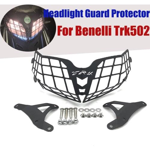 For Benelli Trk502 Trk 502 Moto Parts Motorcycle Accessories Headlight Guard Protector Grille Covers