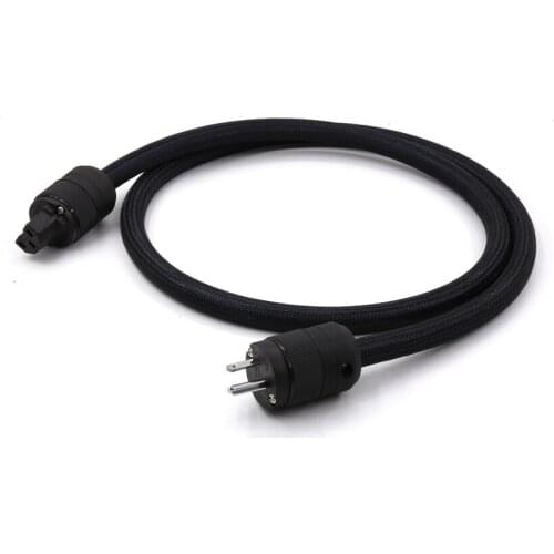 Free shipping US AC power cable with audio power cable