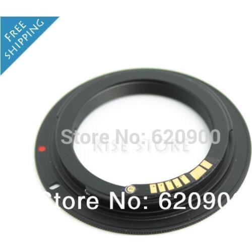 Black AF Confirm Mount Adapter For M42 Lens to Canon EOS EF Camera EOS 5D / EOS 5D Mark II / EOS 7D
