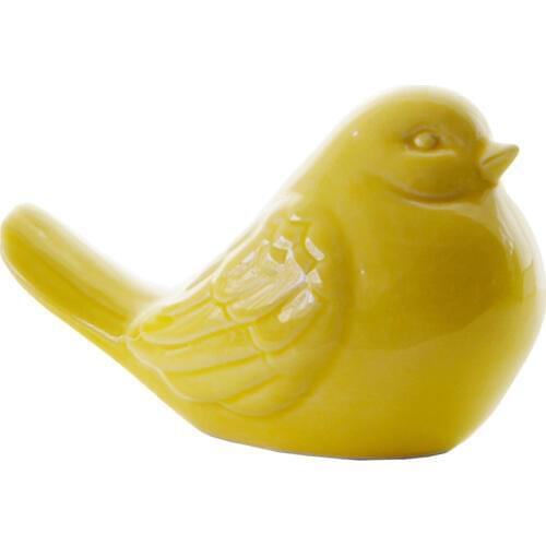 Glazed Ceramic Birds Porcelain Bird Figurine Statue Home Decor Mini Bird Ornaments