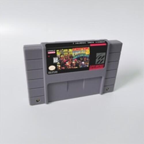 Donkey Country 1 2 3 or Kong Competition or 4 in 1 Cartridge - RPG Game Card US Version English Language Battery Save