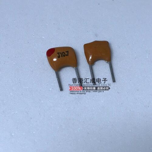 10.7MHZ 10.7M J10.7C DIP2 ceramic filter ceramic resonator straight pottery vibration 2 feet New Original