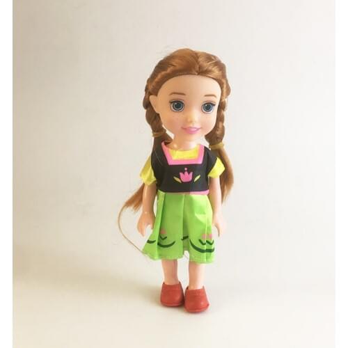 Frozen Elsa Anna Dolls Princess Disney Various clothes Action Toy Figures for girls birthday gift