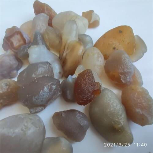 2-5cm Natural Gobi Agate Comes from Alxa China Fish Tank Decoration Stone Sugar Agate